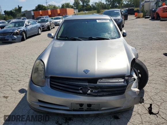 2004 Infiniti G35 w/Leather with VIN JNKCV51F04M716151, listed as a Copart auction lot 72945784 with 199,371 mi miles and Salvage Title. Bid and sale history available at DreamBid. Image 5.