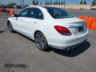 2017 Mercedes-Benz C 350e with VIN 55SWF4HB8HU219807, listed as a IAAI auction lot 41848124 with 43,207 mi miles and . Bid and sale history available at DreamBid. Image 3.