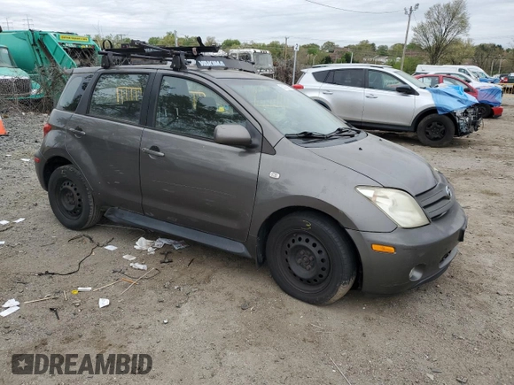 2004 Scion xA with VIN JTKKT624240073338, listed as a Copart auction lot 53892895 with 133,409 mi miles and Salvage Title. Bid and sale history available at DreamBid. Image 4.