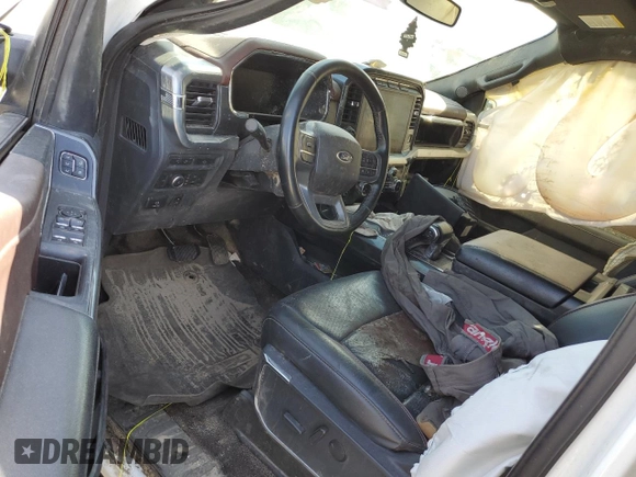 2022 Ford F-150 XL with VIN 1FTFW1E89NFC11943, listed as a Copart auction lot 63868885 with Not provided miles and Non repairable. Bid and sale history available at DreamBid. Image 8.