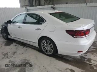 2016 Lexus LS 460 with VIN JTHBL5EF1G5140323, listed as a Copart auction lot 46090725 with 62,707 mi miles and Salvage title. Bid and sale history available at DreamBid. Image 2.