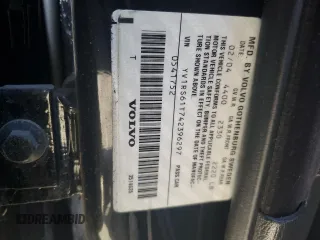 2004 Volvo S60 with VIN YV1RS61T742396297, listed as a Copart auction lot 47384605 with 125,302 mi miles and Salvage Title. Bid and sale history available at carsss.com. Image 15.