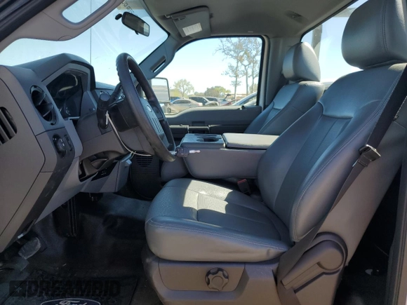 2014 Ford Super Duty F-250 SRW XL with VIN 1FTBF2A61EEB66169, listed as a Copart auction lot 49995335 with 122,399 mi miles and Salvage Title. Bid and sale history available at carsss.com. Image 7.