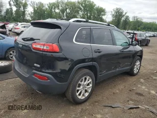 2017 Jeep Cherokee Latitude with VIN 1C4PJMCS0HW529604, listed as a Copart auction lot 60801095 with 95,900 mi miles and Salvage title. Bid and sale history available at DreamBid. Image 3.