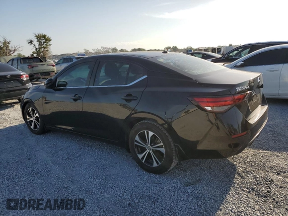 2020 Nissan Sentra SV with VIN 3N1AB8CV0LY221101, listed as a Copart auction lot 55604475 with 94,348 mi miles and Clean Title. Bid and sale history available at carsss.com. Image 2.