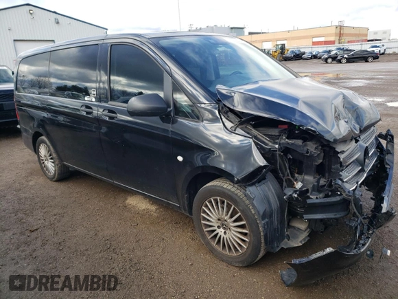 2018 Mercedes-Benz Metris with VIN WD4BG2EE8J3453759, listed as a Copart auction lot 82055214 with 81,801 mi miles and Salvage Title. Bid and sale history available at DreamBid. Image 4.