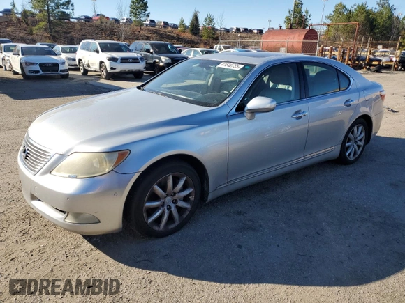 2007 Lexus LS 460 with VIN JTHBL46F975040494, listed as a Copart auction lot 41648735 with 353,650 mi miles and Clean Title. Bid and sale history available at DreamBid. Image 1.