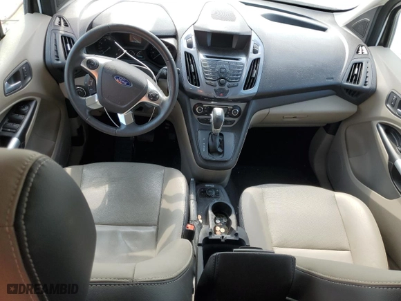 2015 Ford Transit Connect Wagon Titanium with VIN NM0GE9G77F1223725, listed as a Copart auction lot 48683865 with 0 mi miles and Salvage Title. Bid and sale history available at carsss.com. Image 8.
