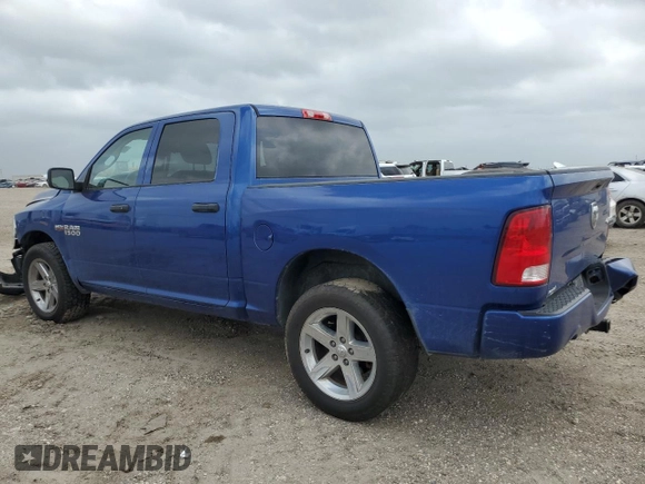 2017 Ram 1500 Express with VIN 3C6RR7KTXHG747164, listed as a Copart auction lot 51460365 with 202,492 mi miles and Salvage title. Bid and sale history available at DreamBid. Image 2.