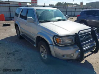 2000 Toyota 4Runner Limited with VIN JT3HN87R9Y9036076, listed as a IAAI auction lot 41637132 with 376,042 mi miles. Bid and sale history available at carsss.com. Image 1.