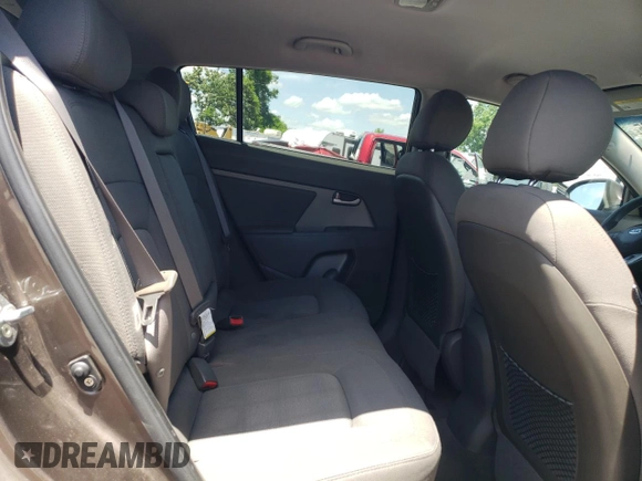 2012 Kia Sportage LX with VIN KNDPB3A20C7276250, listed as a Copart auction lot 61804995 with 112,303 mi miles and Salvage title. Bid and sale history available at DreamBid. Image 11.