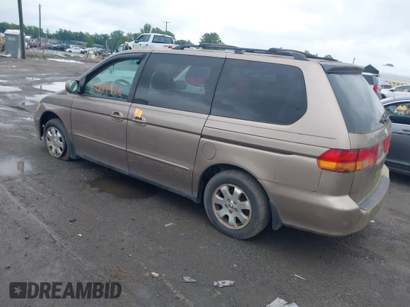 2003 Honda Odyssey EX-L with VIN 5FNRL180X3B151488, listed as a IAAI auction lot 42681426 with 231,065 mi miles and . Bid and sale history available at DreamBid. Image 3.