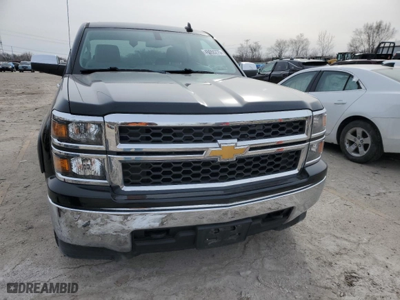 2015 Chevrolet Silverado 1500 LS with VIN 1GCVKPEC3FZ440763, listed as a Copart auction lot 45658275 with 196,728 mi miles and Salvage Title. Bid and sale history available at carsss.com. Image 5.
