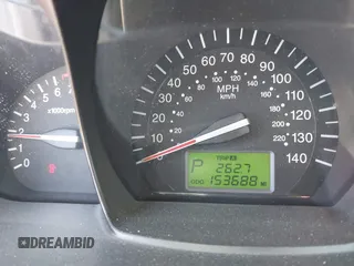 2009 Kia Spectra EX with VIN KNAFE222695588022, listed as a IAAI auction lot 42106609 with 153,688 mi miles. Bid and sale history available at carsss.com. Image 15.