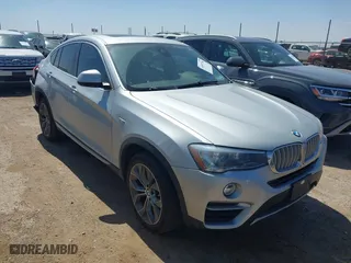2016 BMW X4 xDrive35i with VIN 5UXXW5C50G0N91649, listed as a IAAI auction lot 41897744 with 92,619 mi miles. Bid and sale history available at carsss.com. Image 1.
