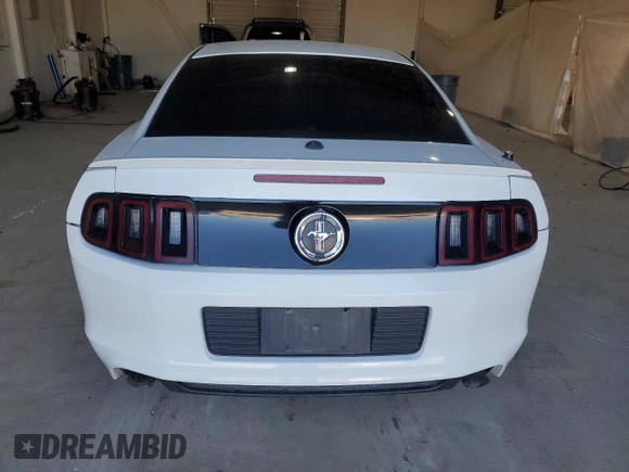 2014 Ford Mustang V6 with VIN 1ZVBP8AM4E5222570, listed as a Copart auction lot 57325885 with 207,535 mi miles and Salvage title. Bid and sale history available at DreamBid. Image 6.