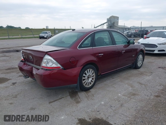 2008 Mercury Sable with VIN 1MEHM40W88G623659, listed as a IAAI auction lot 42404770 with 144,296 mi miles and . Bid and sale history available at DreamBid. Image 4.