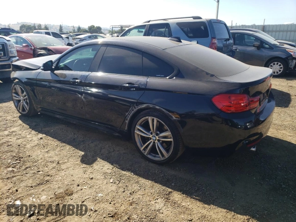 2015 BMW 4 Series 435i with VIN WBA4B1C54FD418309, listed as a Copart auction lot 65259404 with 110,713 mi miles and Salvage Title. Bid and sale history available at carsss.com. Image 2.
