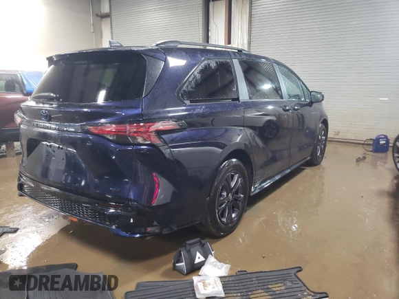 2025 Toyota Sienna XSE z VIN 5TDDSKFCXSS167538, wystawiony jako Copart lot #48190625 z przebiegiem 668 mil mil oraz Czysty tytuł • Clean title. Historia ofert i sprzedaży dostępna na DreamBid. Obrazek 3.