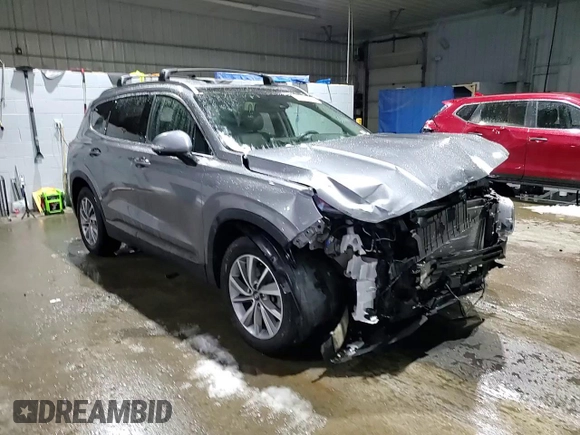 2020 Hyundai Santa Fe Limited with VIN 5NMS5CAD4LH157399, listed as a Copart auction lot 46675725 with 44,686 mi miles and Salvage Title. Bid and sale history available at DreamBid. Image 11.