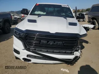 2022 Ram 1500 Limited with VIN 1C6SRFHT7NN175797, listed as a Copart auction lot 61062945 with 30,490 mi miles and Salvage title. Bid and sale history available at DreamBid. Image 5.