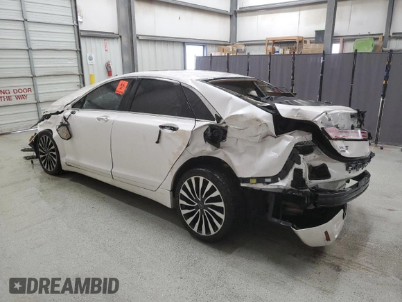 2017 Lincoln MKZ Hybrid Black Label with VIN 3LN6L5NU7HR644161, listed as a Copart auction lot 42694245 with 75,830 mi miles and Clean title. Bid and sale history available at DreamBid. Image 2.