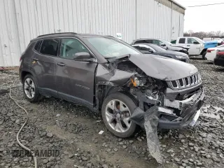 2021 Jeep Compass Limited z VIN 3C4NJCCB5MT526425, wystawiony jako Copart lot #49160975 z przebiegiem 73 588 mil mil oraz Szkoda całkowita • Salvage title. Historia ofert i sprzedaży dostępna na DreamBid. Obrazek 4.