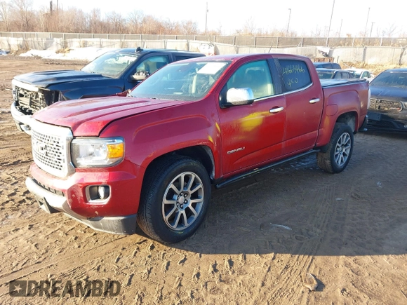 2019 GMC Canyon 4WD Denali with VIN 1GTG6EEN1K1123933, listed as a IAAI auction lot 41663466 with 69,654 mi miles. Bid and sale history available at carsss.com. Image 2.