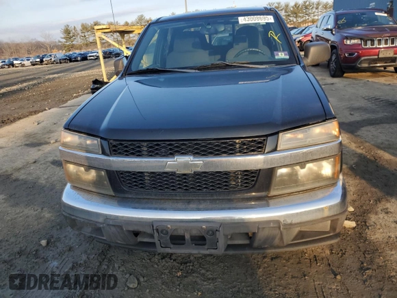 2005 Chevrolet Colorado 1SB LS Z85 with VIN 1GCCS136858118867, listed as a Copart auction lot 43008695 with 113,862 mi miles and Salvage Title. Bid and sale history available at carsss.com. Image 5.