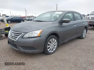2015 Nissan Sentra SR with VIN 3N1AB7AP2FY374386, listed as a IAAI auction lot 42209229 with 99,578 mi miles and . Bid and sale history available at DreamBid. Image 2.