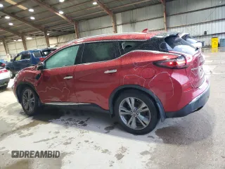 2019 Nissan Murano SL with VIN 5N1AZ2MS9KN130362, listed as a Copart auction lot 51169965 with 70,562 mi miles and Salvage Title. Bid and sale history available at DreamBid. Image 2.