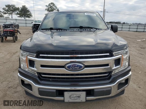 2019 Ford F-150 XL with VIN 1FTEW1C48KKC40459, listed as a Copart auction lot 43650535 with 106,767 mi miles and Salvage Title. Bid and sale history available at DreamBid. Image 5.