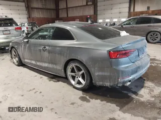 2018 Audi A5 Premium Plus with VIN WAUTNAF50JA011354, listed as a IAAI auction lot 41396659 with 74,936 mi miles and . Bid and sale history available at DreamBid. Image 3.
