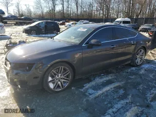 2015 Audi A7 3.0 Premium Plus with VIN WAUWGAFC9FN003713, listed as a Copart auction lot 87448394 with 132,417 mi miles and Salvage Title. Bid and sale history available at carsss.com. Image 1.