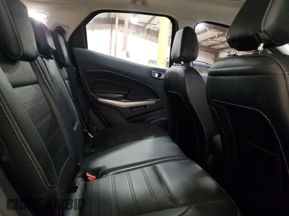 2018 Ford EcoSport Titanium z VIN MAJ6P1WL3JC247791, wystawiony jako Copart lot #46107425 z przebiegiem 54 459 mil mil oraz Szkoda całkowita • Salvage title. Historia ofert i sprzedaży dostępna na DreamBid. Obrazek 11.
