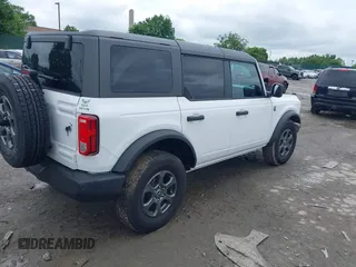2024 Ford Bronco Big Bend with VIN 1FMDE7BH6RLB22321, listed as a IAAI auction lot 42355352 with 7,448 mi miles and . Bid and sale history available at DreamBid. Image 4.