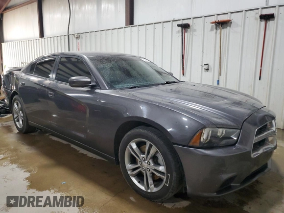 2014 Dodge Charger SXT with VIN 2C3CDXJG1EH115008, listed as a Copart auction lot 48655975 with 92,458 mi miles and Salvage Title. Bid and sale history available at carsss.com. Image 4.