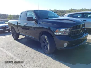 2019 Ram 1500 Tradesman z VIN 1C6RR7FG1KS653364, wystawiony jako IAAI lot #41976157 z przebiegiem 85 344 mil mil oraz . Historia ofert i sprzedaży dostępna na DreamBid. Obrazek 1.