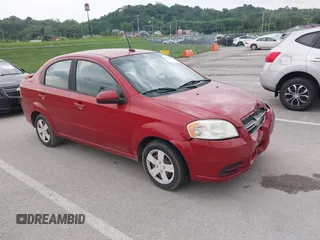 2009 Chevrolet Aveo 1LT with VIN KL1TD56E29B635540, listed as a IAAI auction lot 42281269 with Not provided miles and . Bid and sale history available at DreamBid. Image 1.
