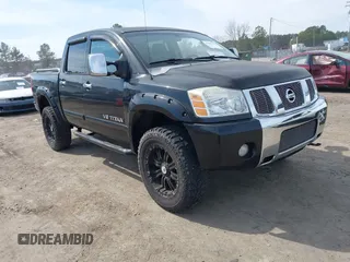 2007 Nissan Titan LE with VIN 1N6BA07B47N238148, listed as a IAAI auction lot 41683144 with 149,655 mi miles. Bid and sale history available at carsss.com. Image 1.