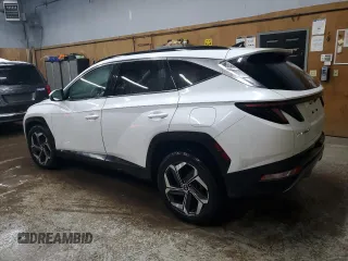 2022 Hyundai Tucson Limited with VIN 5NMJECAE7NH010601, listed as a Copart auction lot 84329044 with 22,564 mi miles and Non Repairable. Bid and sale history available at carsss.com. Image 2.