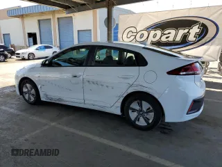2020 Hyundai Ioniq Blue with VIN KMHC65LC6LU214918, listed as a Copart auction lot 57986465 with 297,217 mi miles and Salvage title. Bid and sale history available at DreamBid. Image 2.