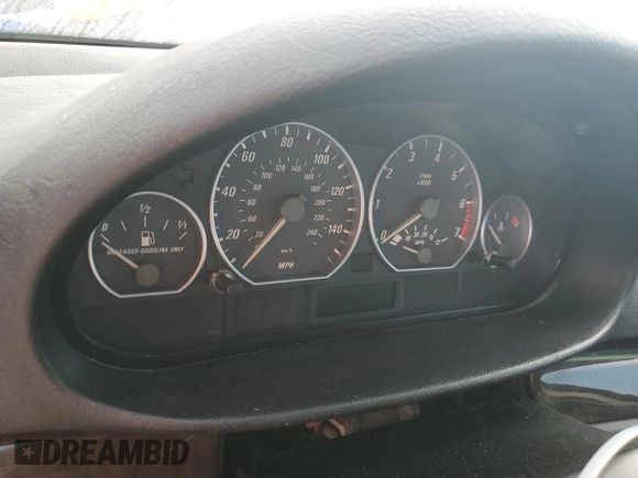 2002 BMW 3 Series 330Ci with VIN WBABN53472JU26266, listed as a Copart auction lot 76329264 with Not provided miles and Salvage title. Bid and sale history available at DreamBid. Image 9.