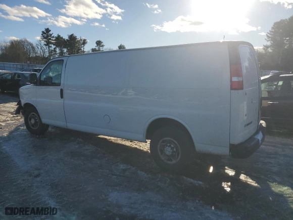 2018 Chevrolet Express Cargo Van with VIN 1GCZGHFG2J1246176, listed as a Copart auction lot 51877835 with 209,549 mi miles and Salvage Title. Bid and sale history available at carsss.com. Image 2.
