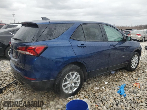2022 Chevrolet Equinox LS z VIN 3GNAXSEV5NS228180, wystawiony jako Copart lot #52124125 z przebiegiem 12 639 mil mil oraz Czysty tytuł • Clean title. Historia ofert i sprzedaży dostępna na DreamBid. Obrazek 3.