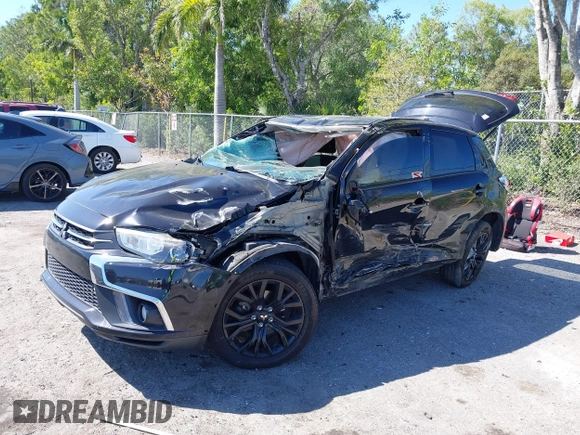 2019 Mitsubishi Outlander Sport ES 2.0 with VIN JA4AP3AU4KU024682, listed as a IAAI auction lot 41775954 with 73,644 mi miles. Bid and sale history available at carsss.com. Image 17.