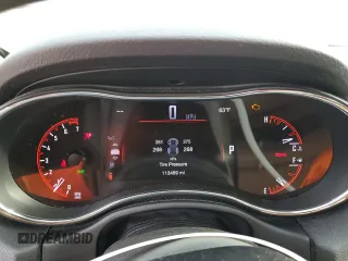 2017 Dodge Durango GT with VIN 1C4RDJDG5HC850872, listed as a Copart auction lot 50135085 with 113,469 mi miles and Salvage Title. Bid and sale history available at carsss.com. Image 9.