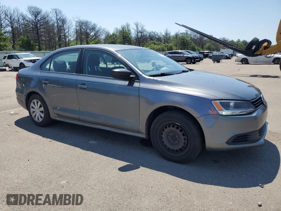 2014 Volkswagen Jetta S with VIN 3VW2K7AJXEM227412, listed as a Copart auction lot 61509275 with 116,827 mi miles and Salvage title. Bid and sale history available at DreamBid. Image 4.