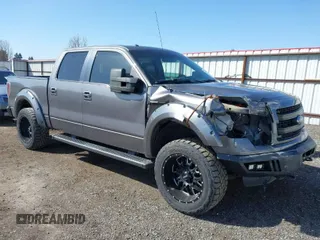 2013 Ford F-150 XL with VIN 1FTFW1ET3DKG28971, listed as a IAAI auction lot 41969079 with 146,546 mi miles. Bid and sale history available at carsss.com. Image 1.