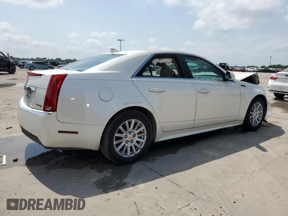 2011 Cadillac CTS Luxury with VIN 1G6DE5EY1B0152082, listed as a Copart auction lot 54698055 with Not provided miles and Salvage title. Bid and sale history available at DreamBid. Image 3.